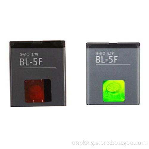 BL-5F Mobile Phone Battery, Compatible with Nokia 6210, 6290, E65, N95, N96, C5, X5 and X5-01New